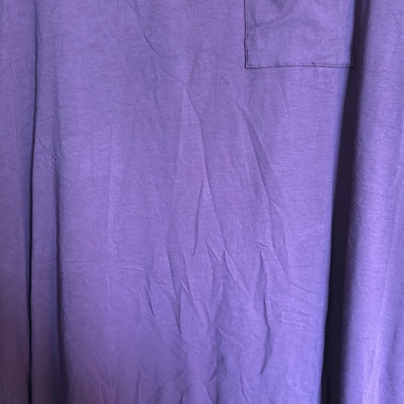 LuLaRoe Carly NWT women’s purple high low dress size XL - Picture 4 of 10